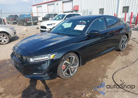 2018 Honda Accord Sport из США, поврежденный, VIN 1HGCV1F32JA117727